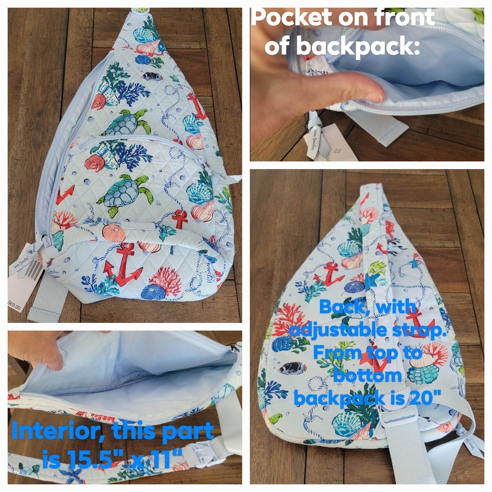 VACATION MUST HAVES!! VERA BRADLEY Anchors Aweigh Pattern, NWT. 2 Piece set!!!